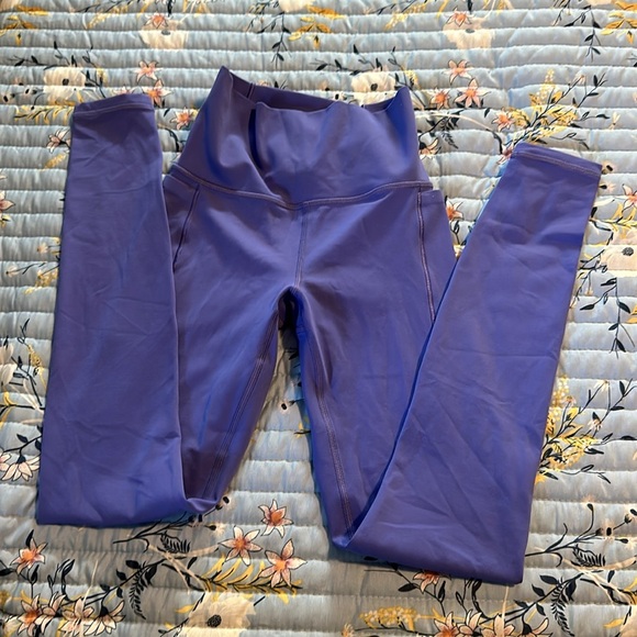 Athleta Salutation Stash Pocket II 7/8 Tight Tempest Violet Purple - Picture 6 of 9